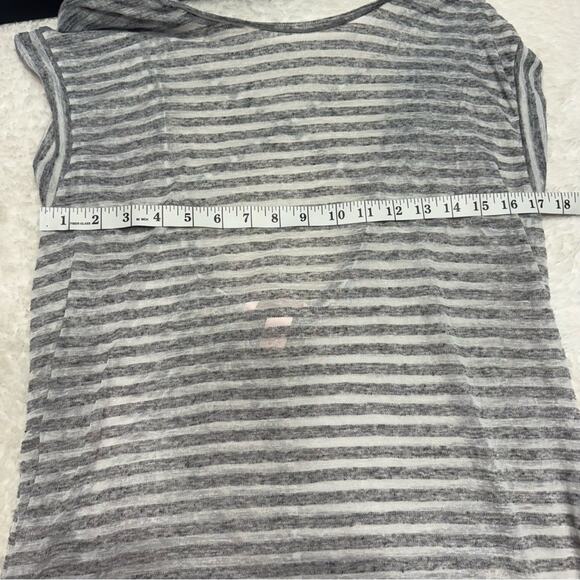 Victoria’s Secret Women’s Gray Striped Swim Cover Up Tunic Length Size M - Picture 5 of 6